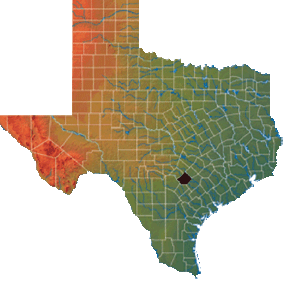Guadalupe county water resource map